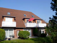 Außenansicht der Ferienwohnung (Fewo) in St. Peter-Ording