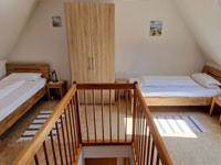 Schlafzimmer der Ferienwohnung St. Peter-Ording